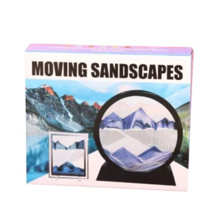 Flowing Sand Painting For Living Room